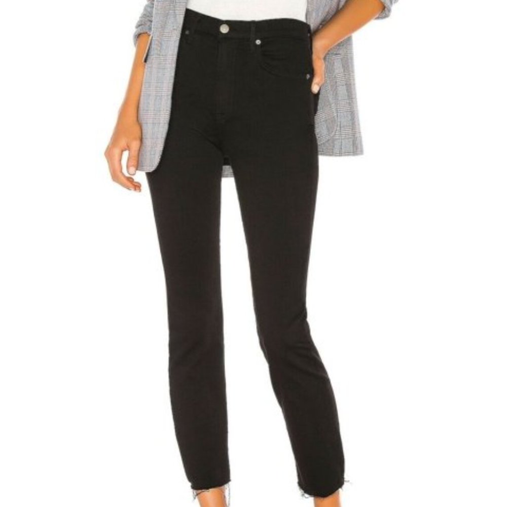 GRLFRND Reed High Waist Skinny Jeans in Black Magic Woman